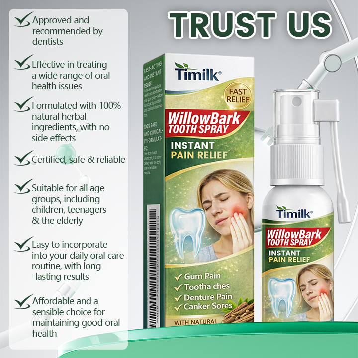 Timilk® WillowBark Tooth Spray🔥