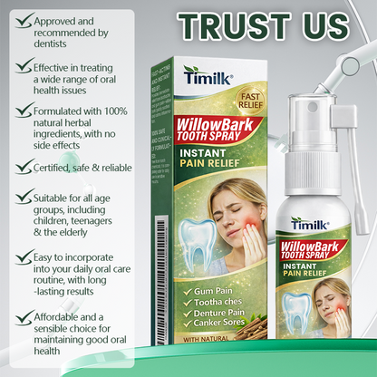 Timilk® WillowBark Tooth Spray🔥