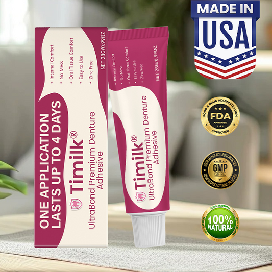 Timilk® UltraBond Premium Denture Adhesive🔥