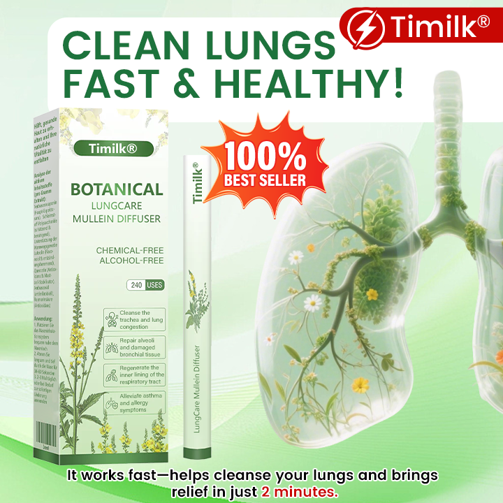 Timilk® Botanical LungCare Mullein Diffuser🔥