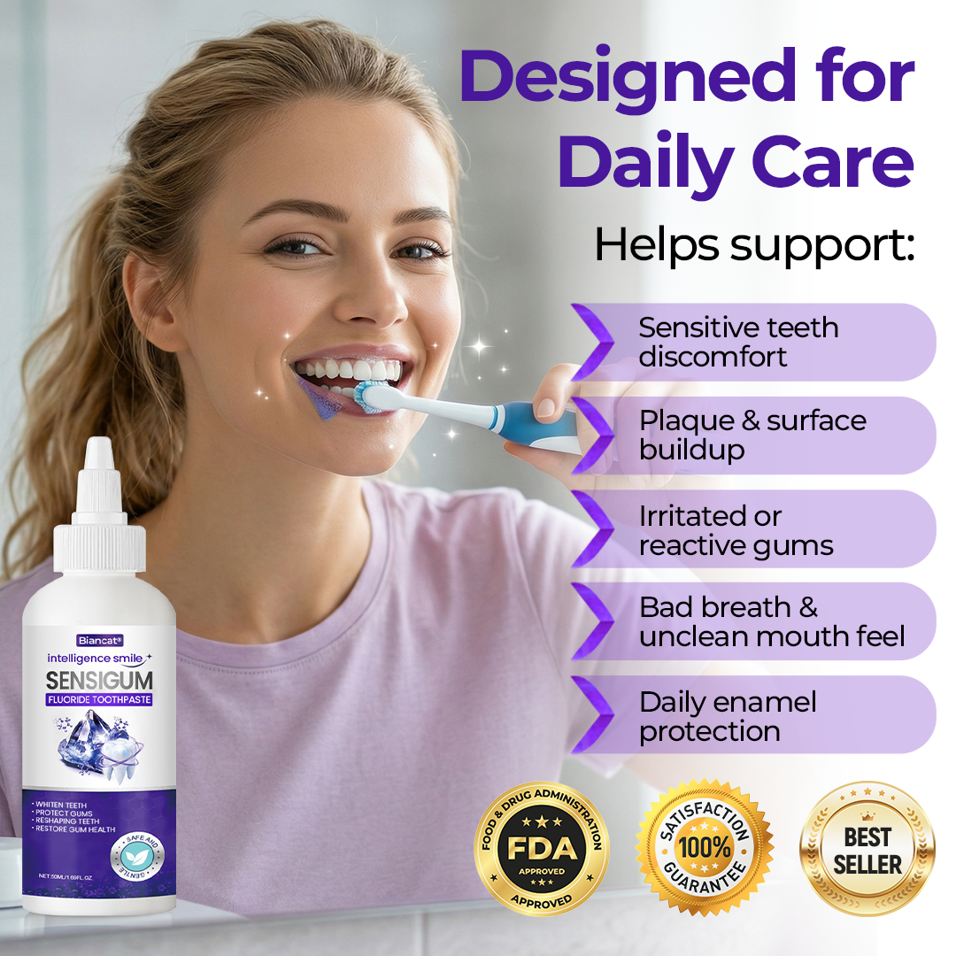 Biancat® SensiGum Fluoride Toothpaste