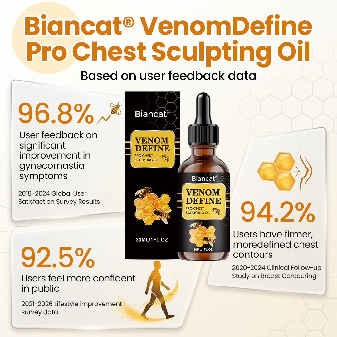 Biancat® VenomDefine Pro Chest Sculpting Oil -