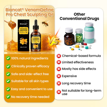 Biancat® VenomDefine Pro Chest Sculpting Oil -