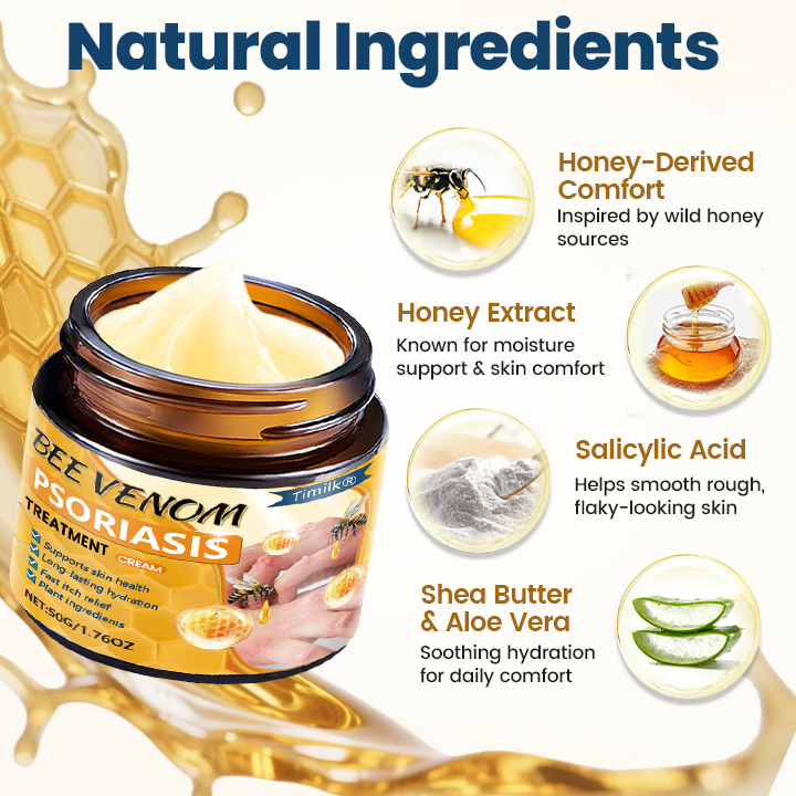 Timilk® BeeVenom Psoriasis Treatment Cream ( UK )