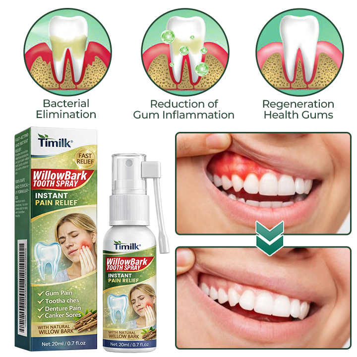 Timilk® WillowBark Tooth Spray🔥