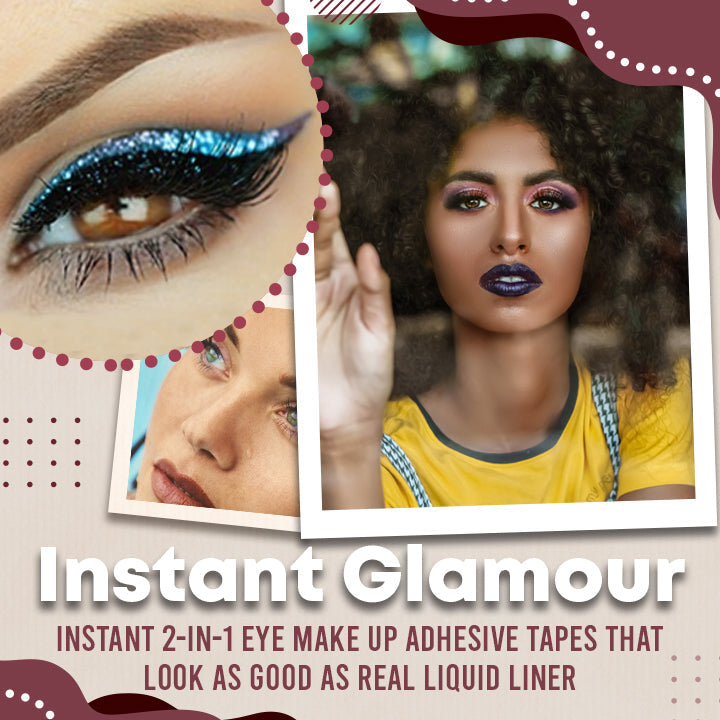 Reusable Stick-On Eyeliners & Lashes